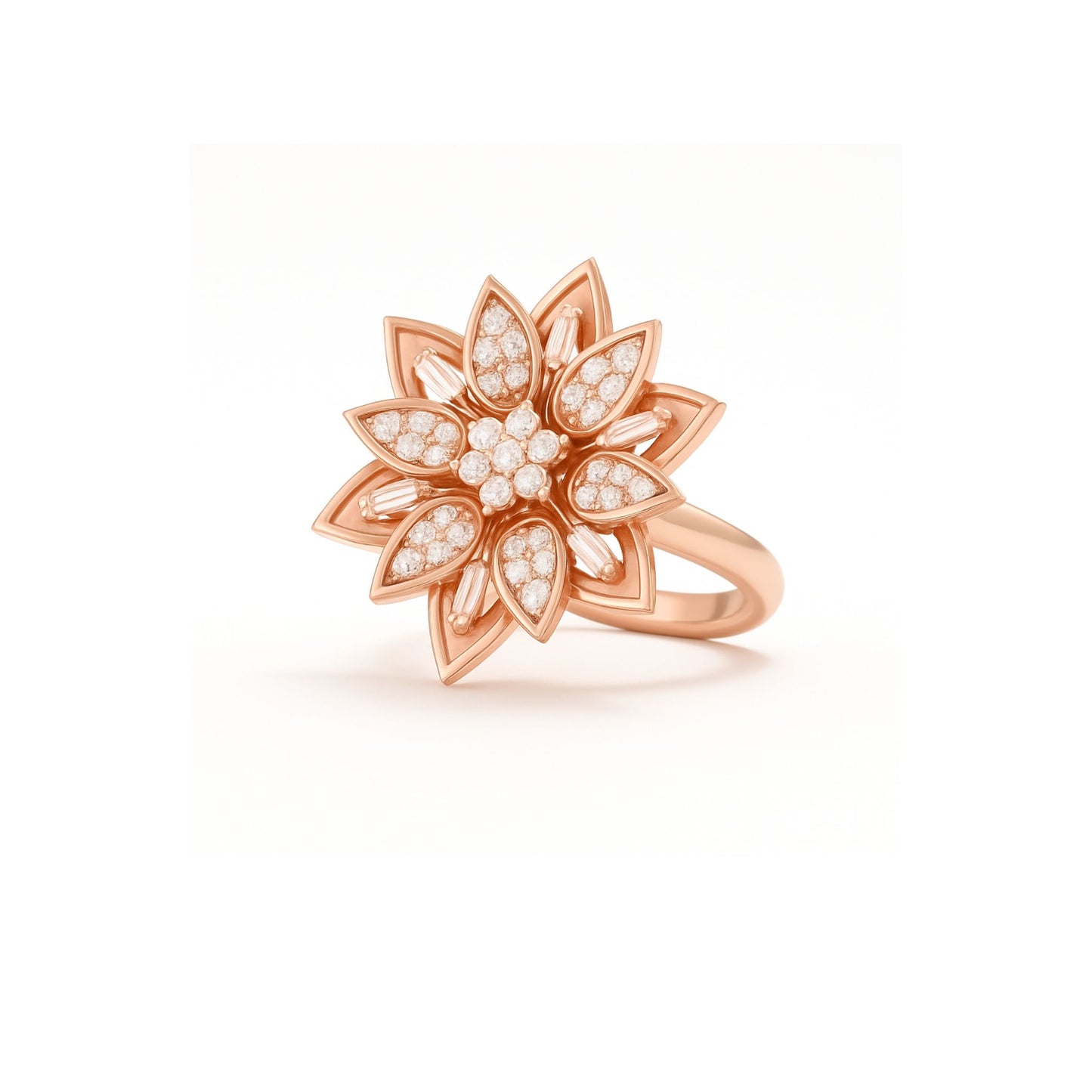 Regal Lotus Ring