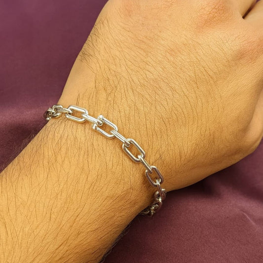 LinkLine Sterling Silver Bracelet - Eloura Sterling