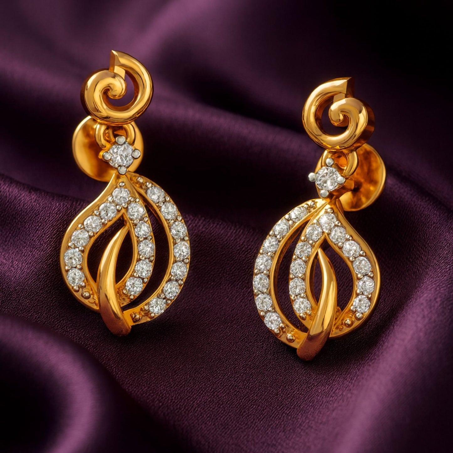 Twilight Swirl Earrings