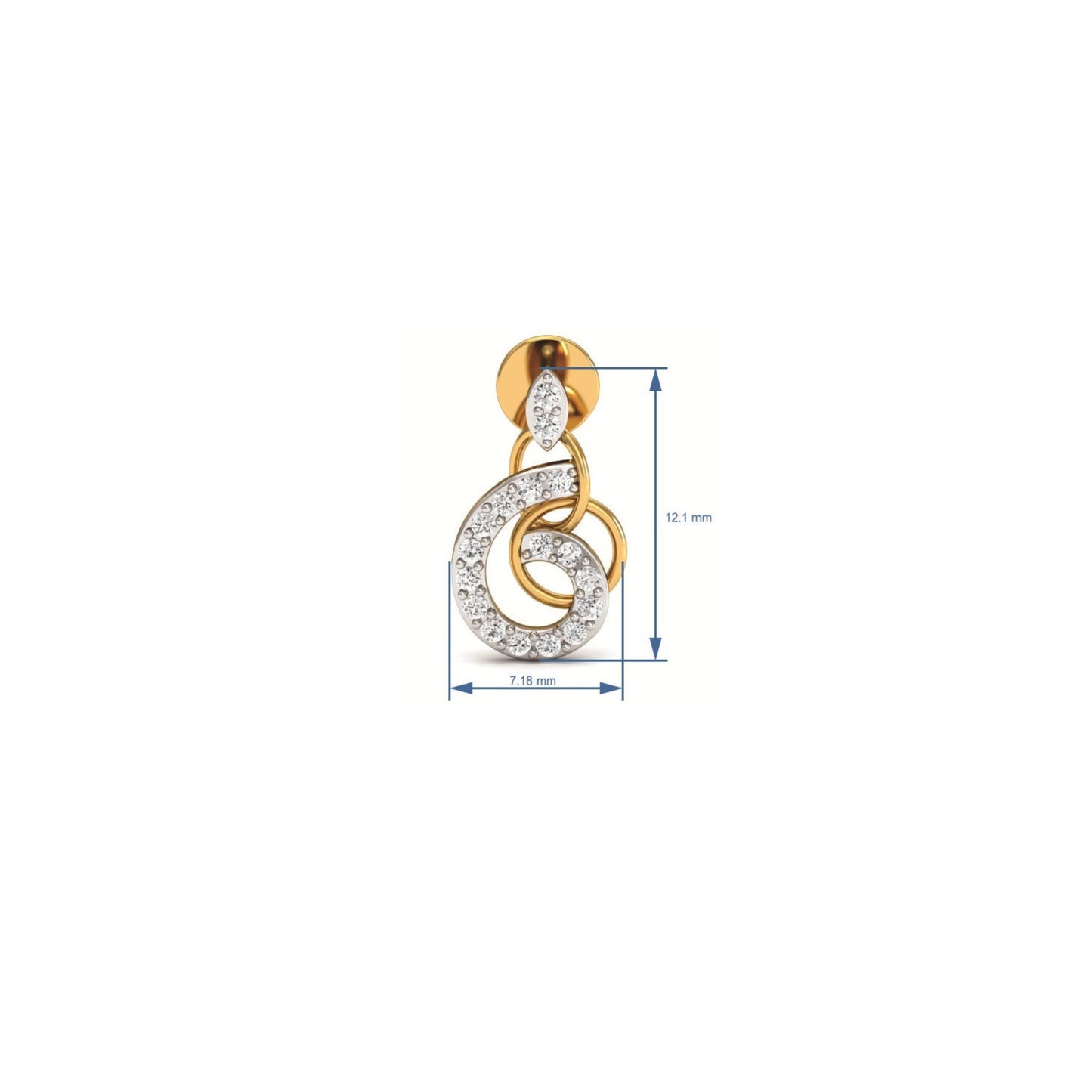 Eternal Swirl Pendant & Earring Set