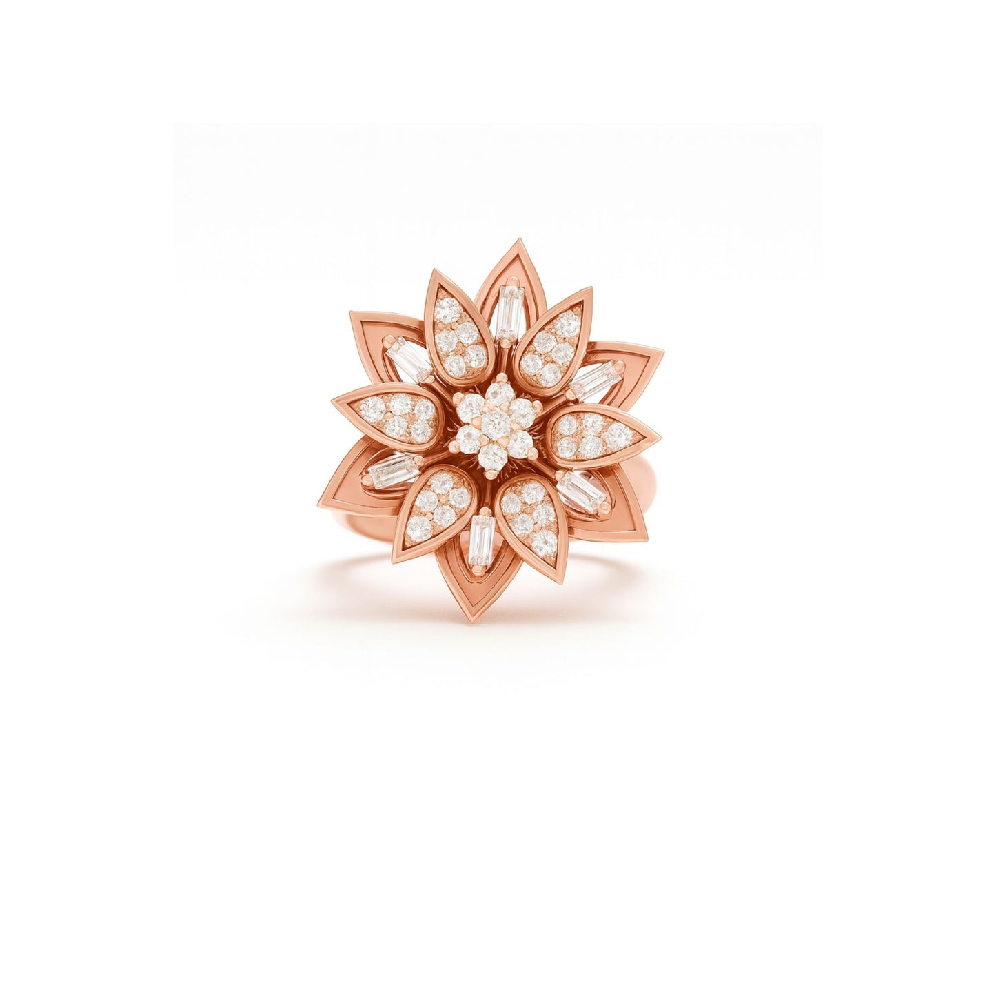 Regal Lotus Ring
