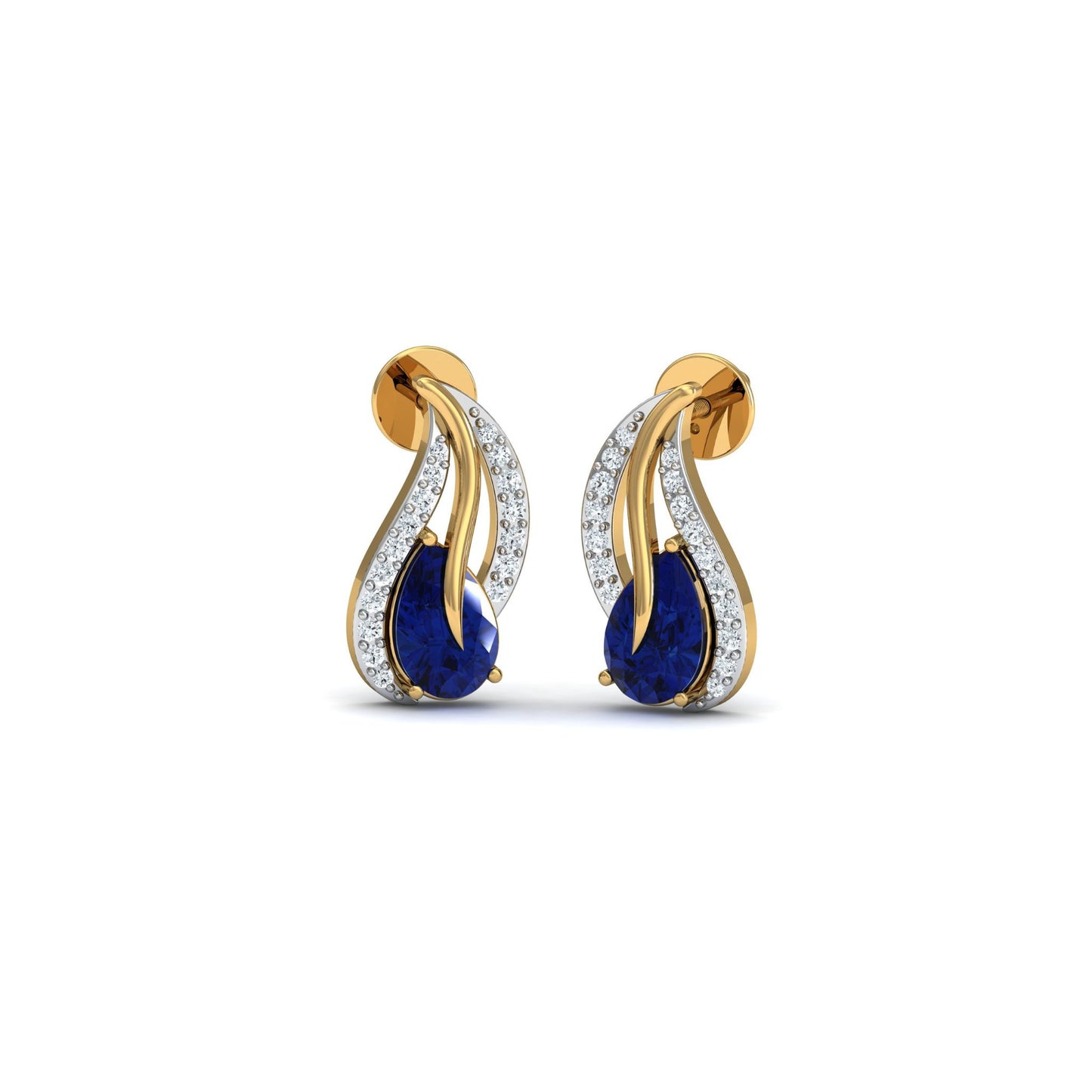 Midnight Teardrop Pendant & Earring Set