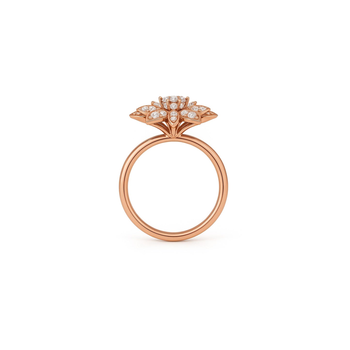Regal Lotus Ring
