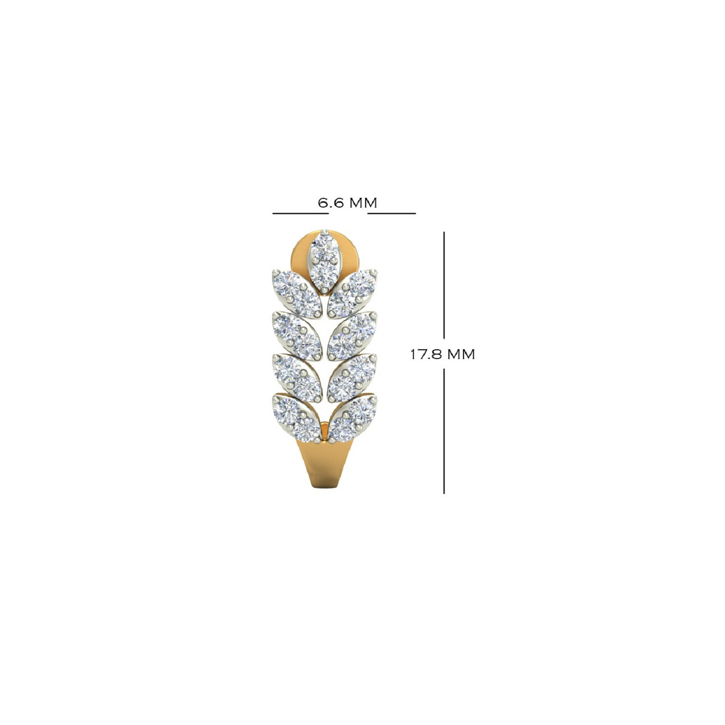 Floral Cascade Earrings
