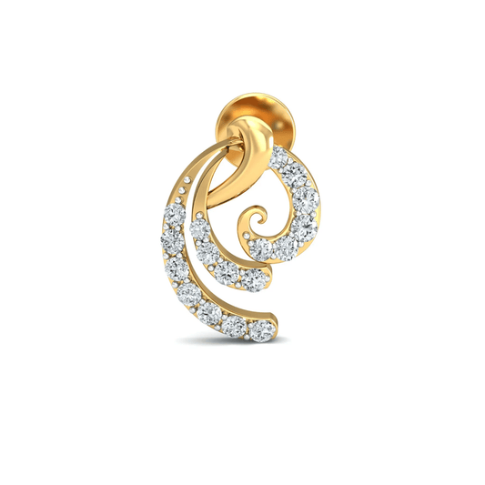 Radiant Swirl Earrings - Eloura Sterling