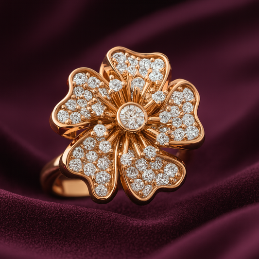 Radiant Blossom Ring