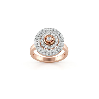 Radiant Halo Ring
