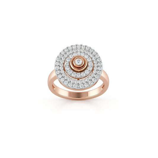 Radiant Halo Ring