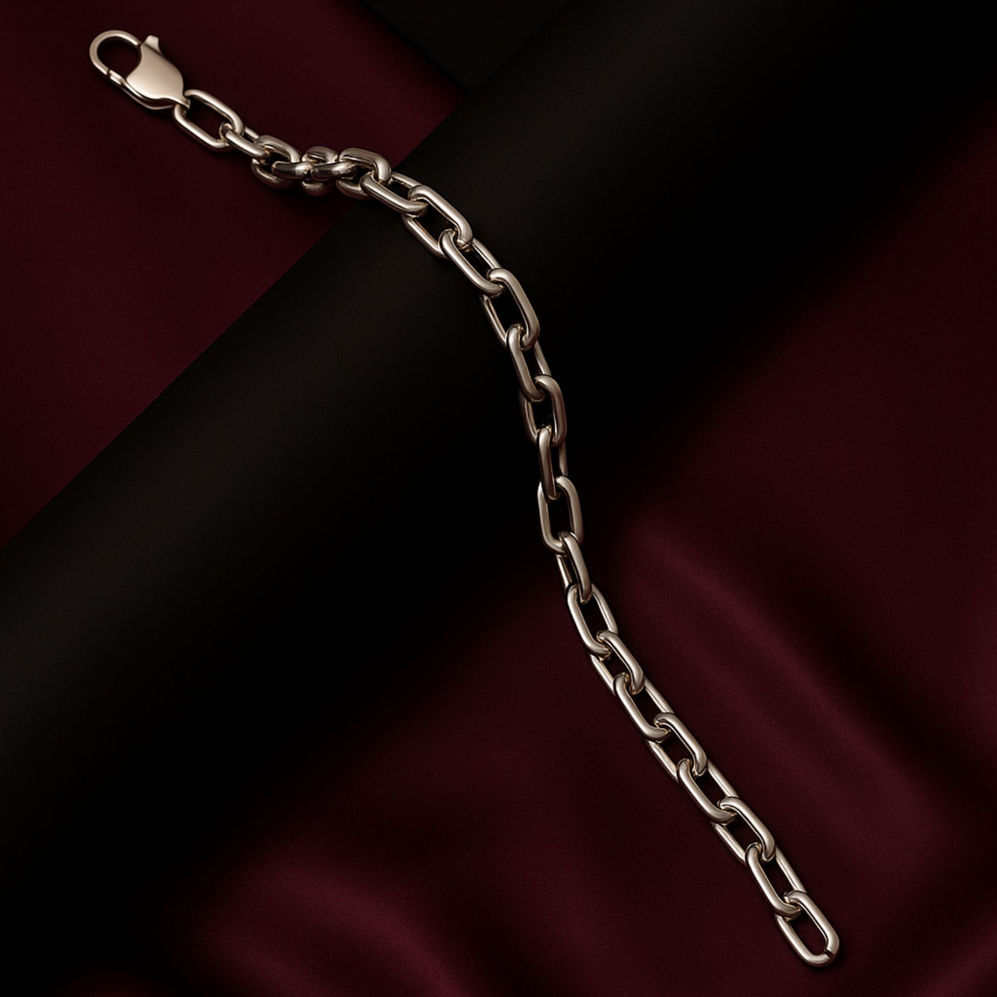 LinkLine Sterling Silver Bracelet - Eloura Sterling