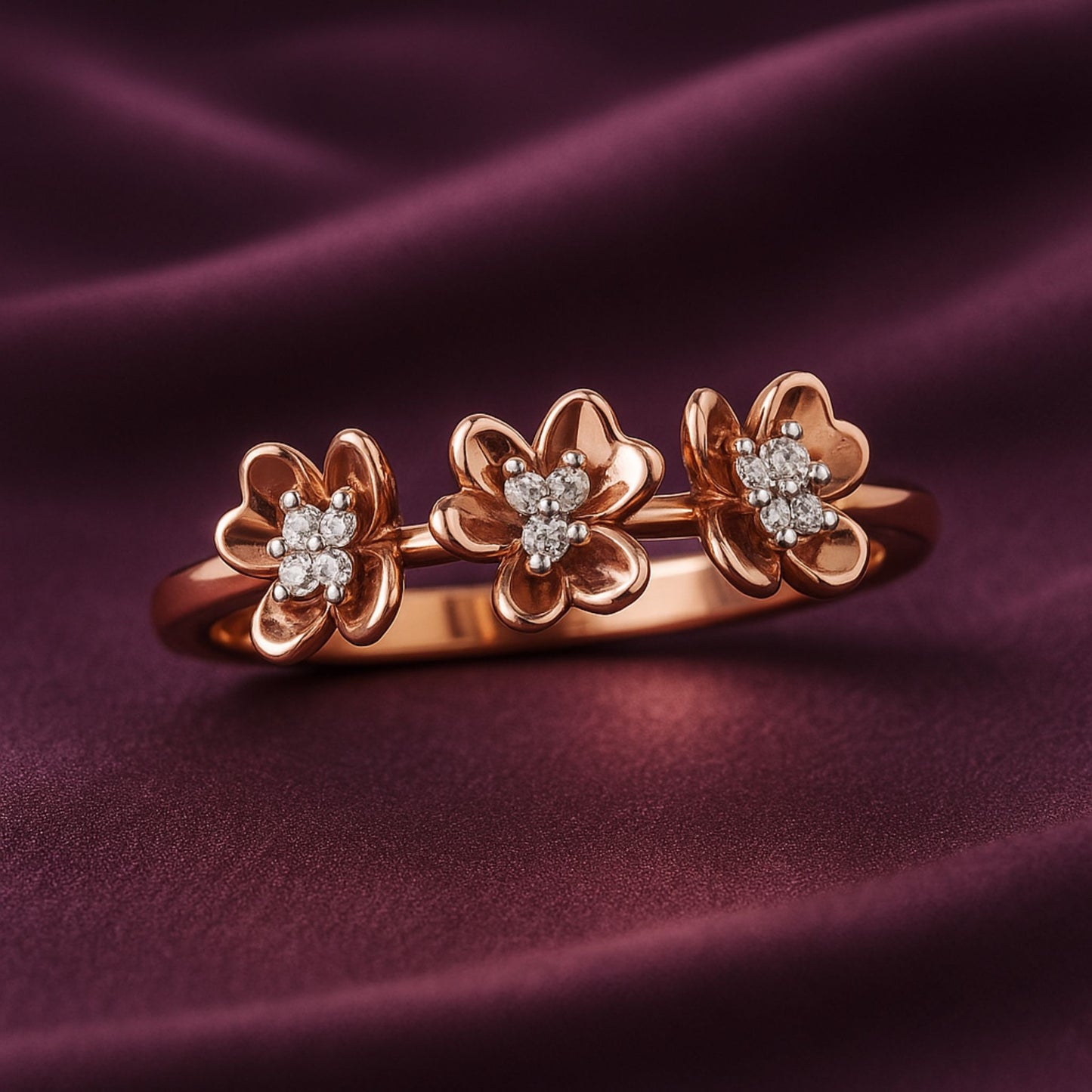 Blossom Band Ring