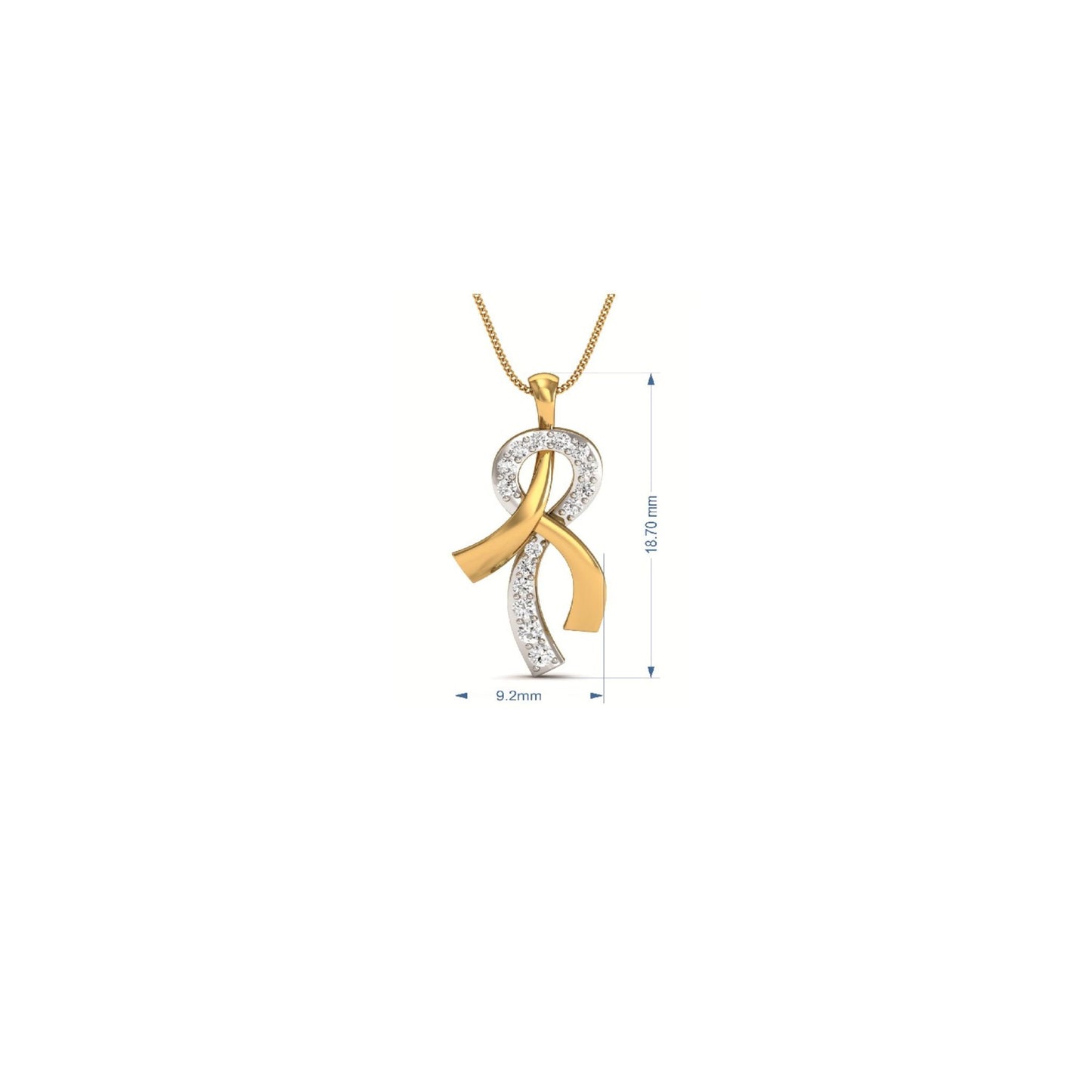 Grace Knot Pendant & Earring Set