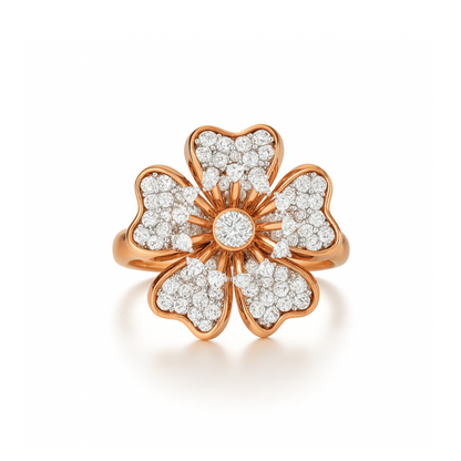 Radiant Blossom Ring