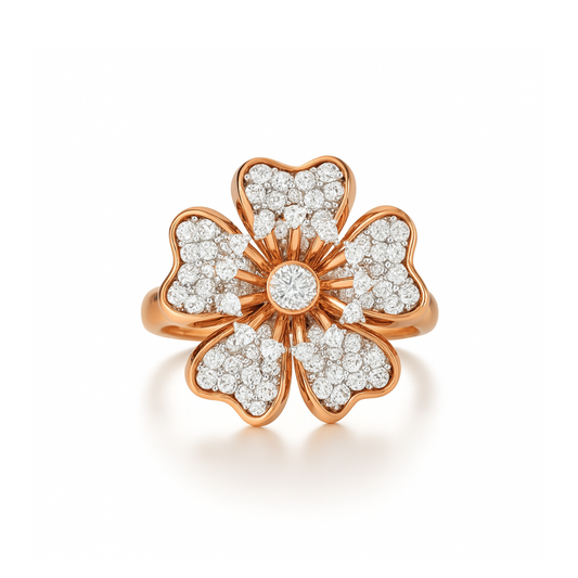 Radiant Blossom Ring