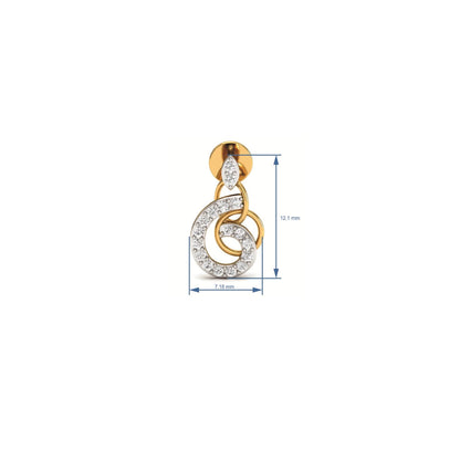 Eternal Swirl Pendant & Earring Set