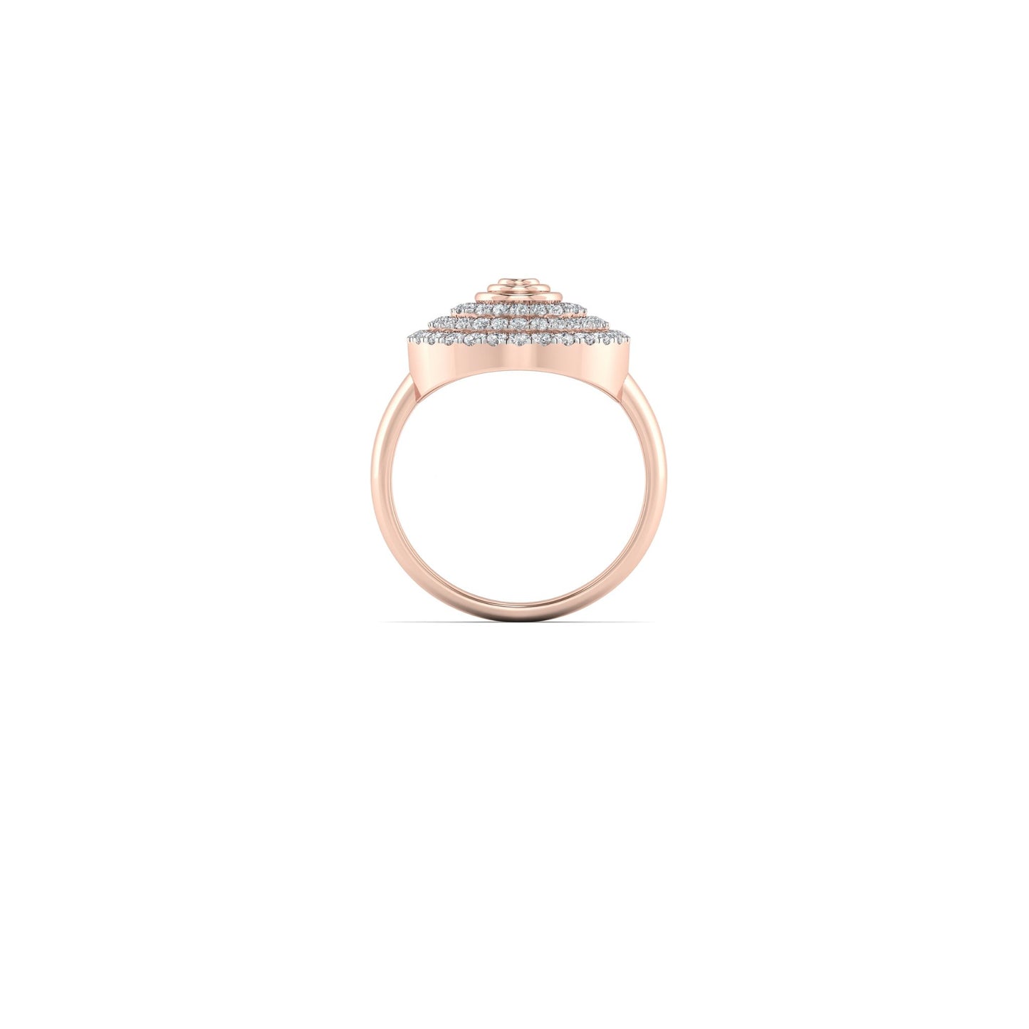 Radiant Halo Ring