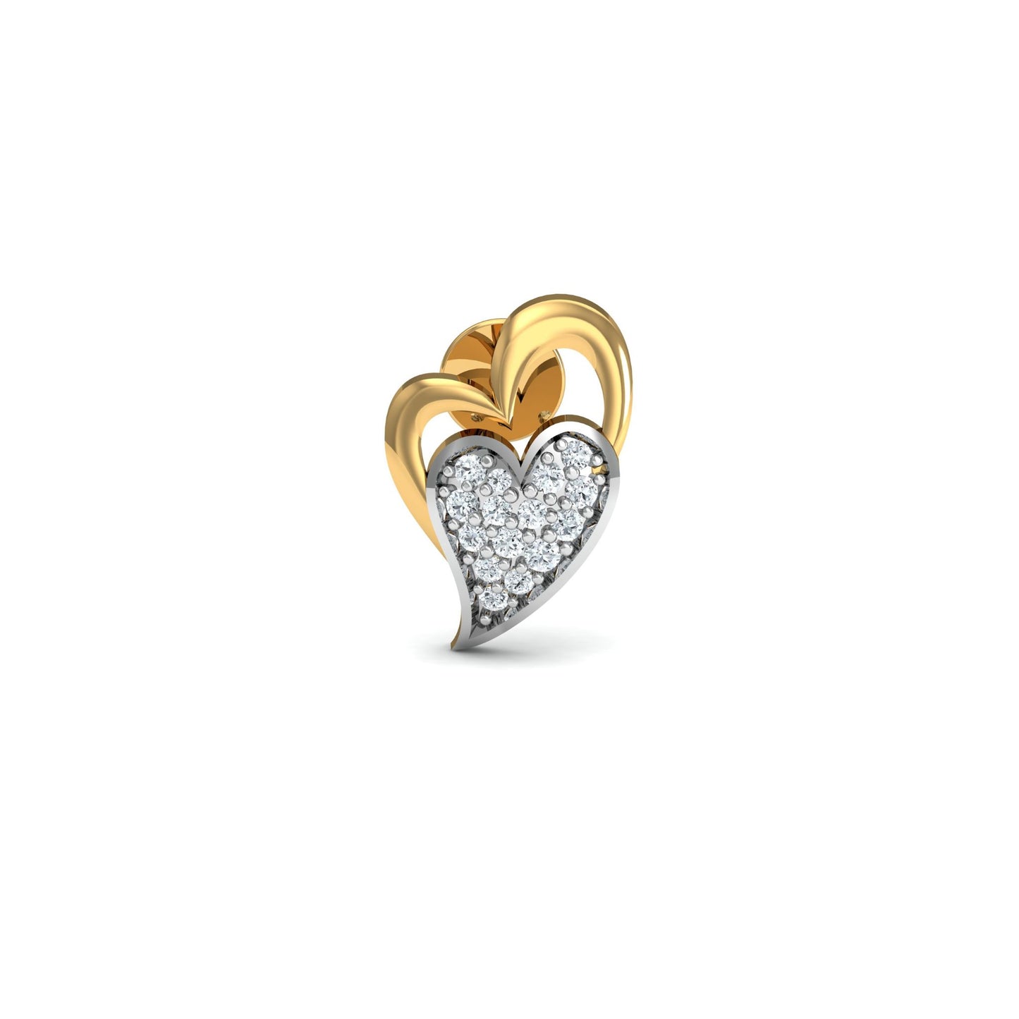 Twin Heart Pendant & Earring Set
