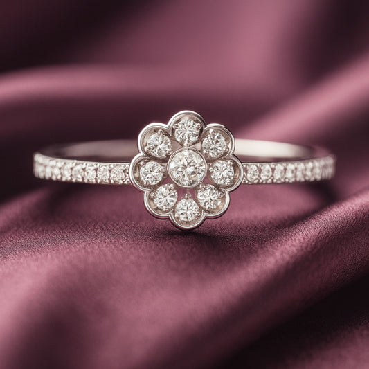 Midnight Bloom Ring