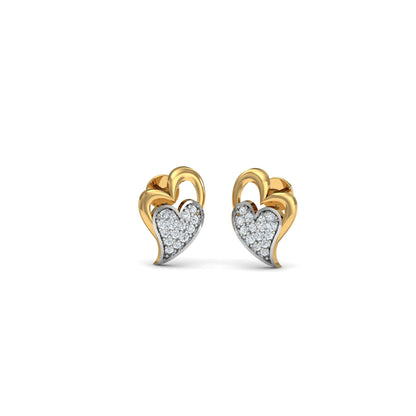 Twin Heart Pendant & Earring Set