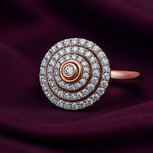 Radiant Halo Ring