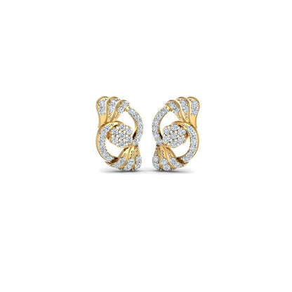 Floral Swirl Earrings