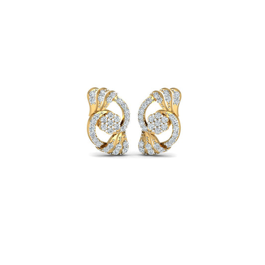 Floral Swirl Earrings