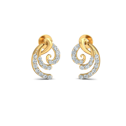 Radiant Swirl Earrings