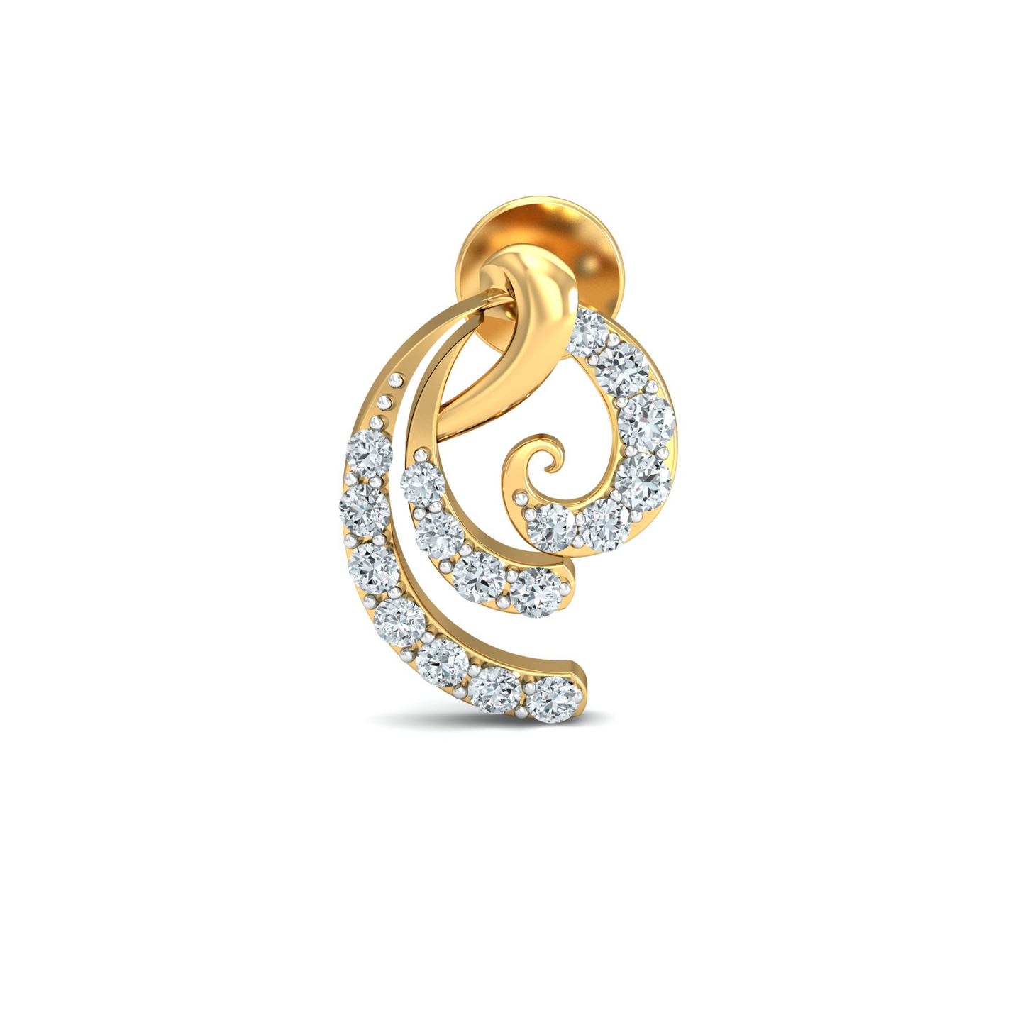 Radiant Swirl Earrings